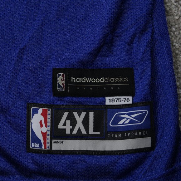 Carmelo Anthony Jersey Men's 4XL Reebok Nuggets 1975-76 Hardwood Classics HWC - Picture 3 of 10